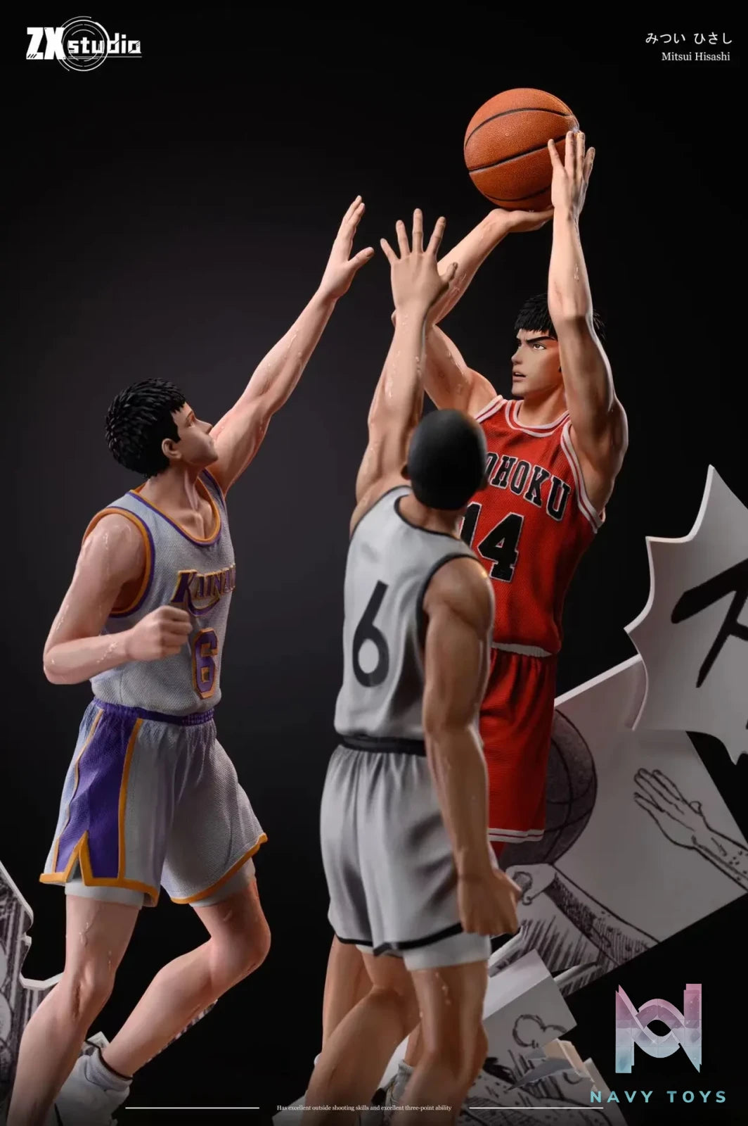 Slam Dunk Five Tigers Battle 2.0 #2 Hisashi… – ZX Studio | Navy Toys