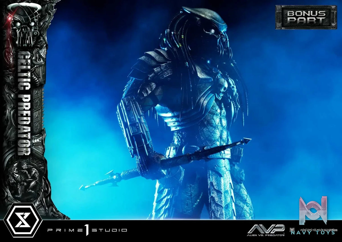 Prime 1 Studio Museum Masterline Alien vs. Predator Celtic Predator MMPR-05 MMPR-05S
