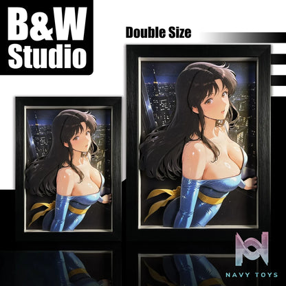B&W Studio – Hitomi Kisugi 3D Decorative Painting Cat’s Eye