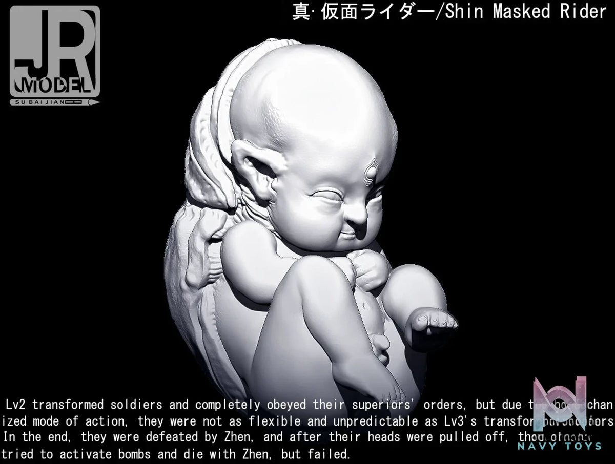 JRMODEL Studio – Kamen Rider Real Head Sculpture Fridge Magnet Series