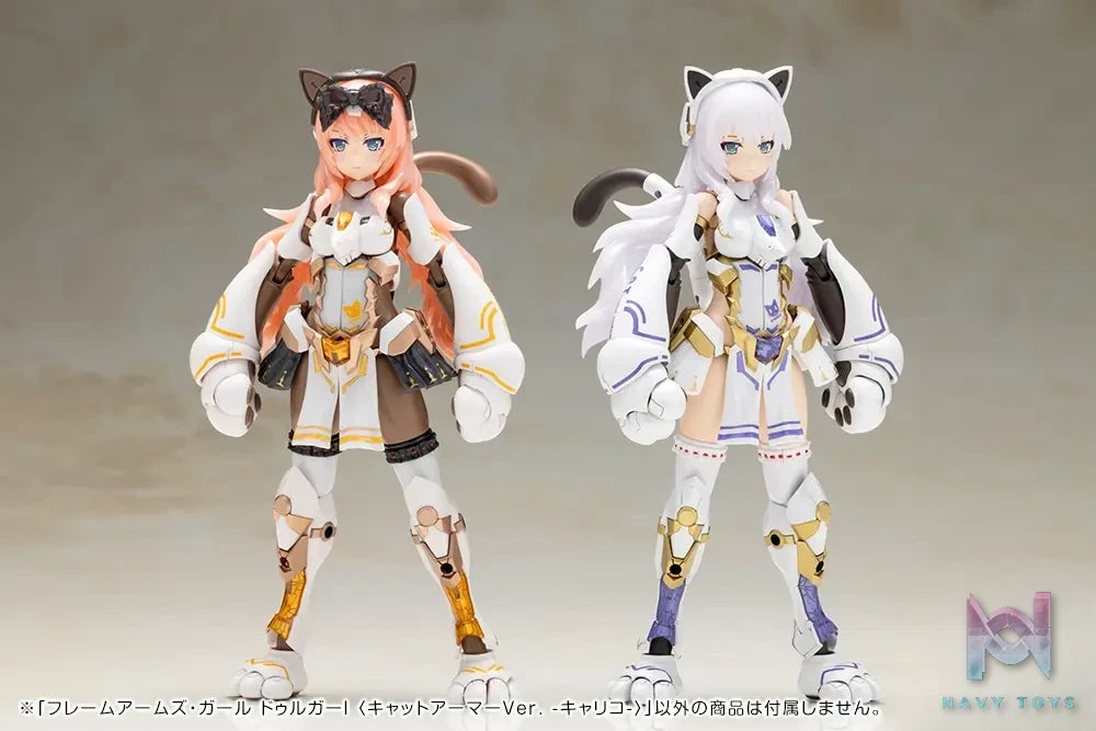 Kotobukiya – Frame Arms Girl Durga I [CAT ARMOR Ver. -Calico-] Plastic Model (Licensed)