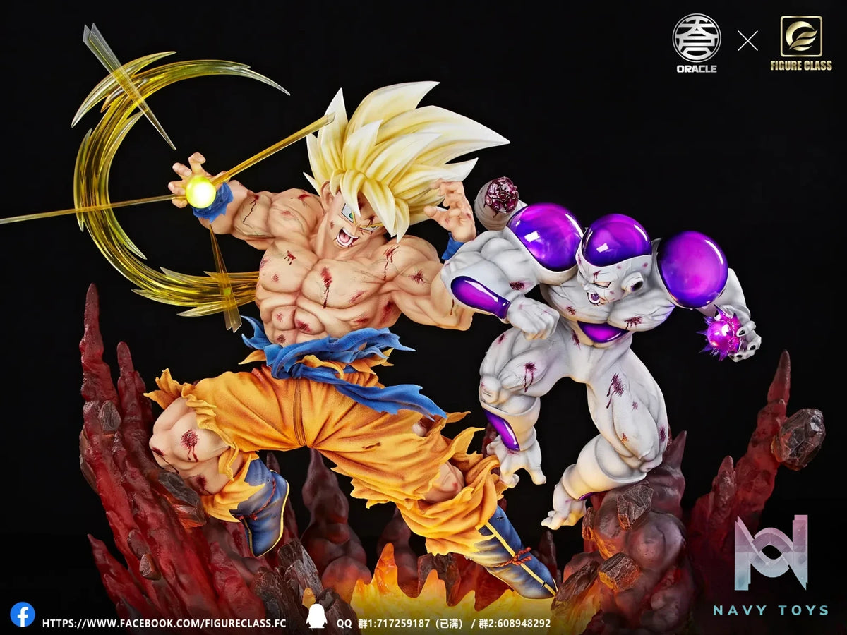 Oracle Studio & Figure Class Studio – Dragon Ball Super Saiyan VS Frieza