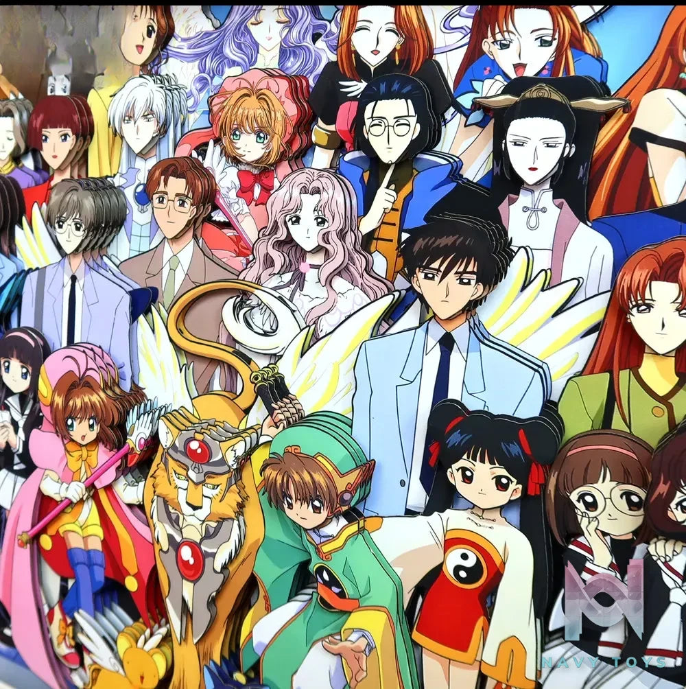KALA HOME Studio – Cardcaptor Sakura Multiple Characters #05 3D Decorative Painting Cardcaptor Sakura