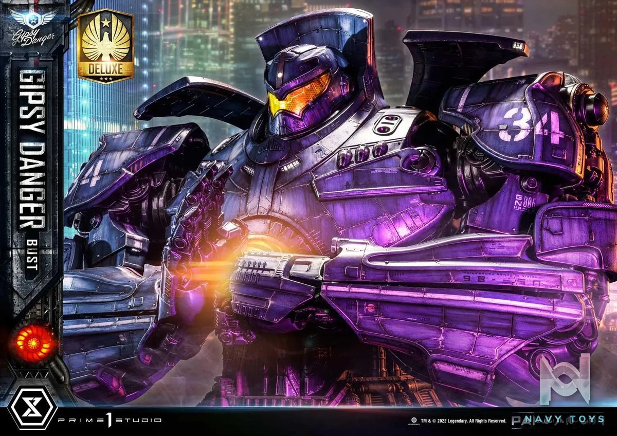 Prime 1 Studio – Life Size Bust Pacific Rim Gipsy Danger LSPACRIM-01 LSPACRIM-01DX (Licensed)