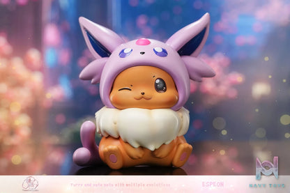 Come On Studio – Pokémon Chibi Eevee Dress Up Series #2 Espeon & Umbreon