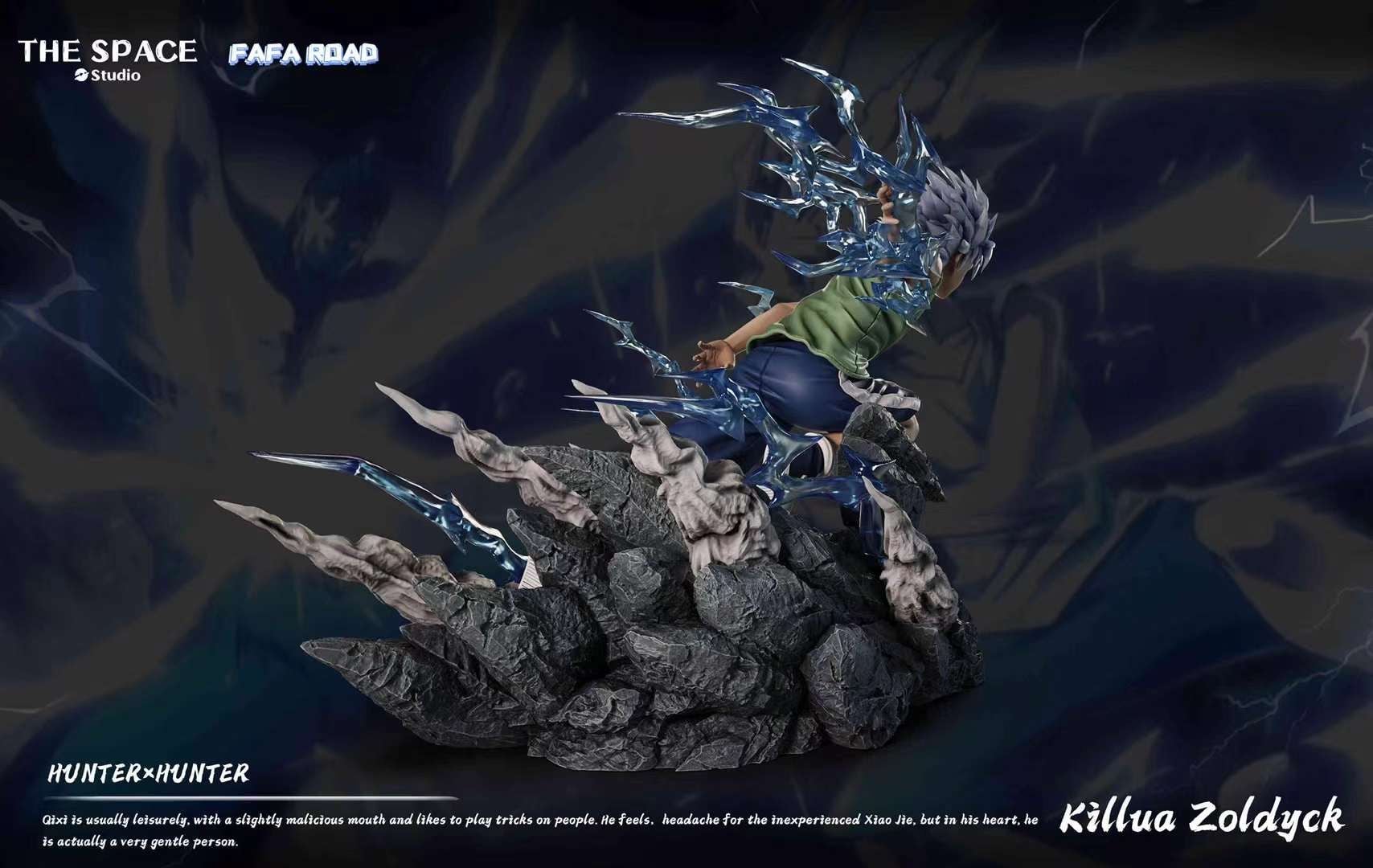 Killua Zoldyck - Hunter x Hunter - The Face Fafa Road resin statue The Space FaFa Road Studio anime figure