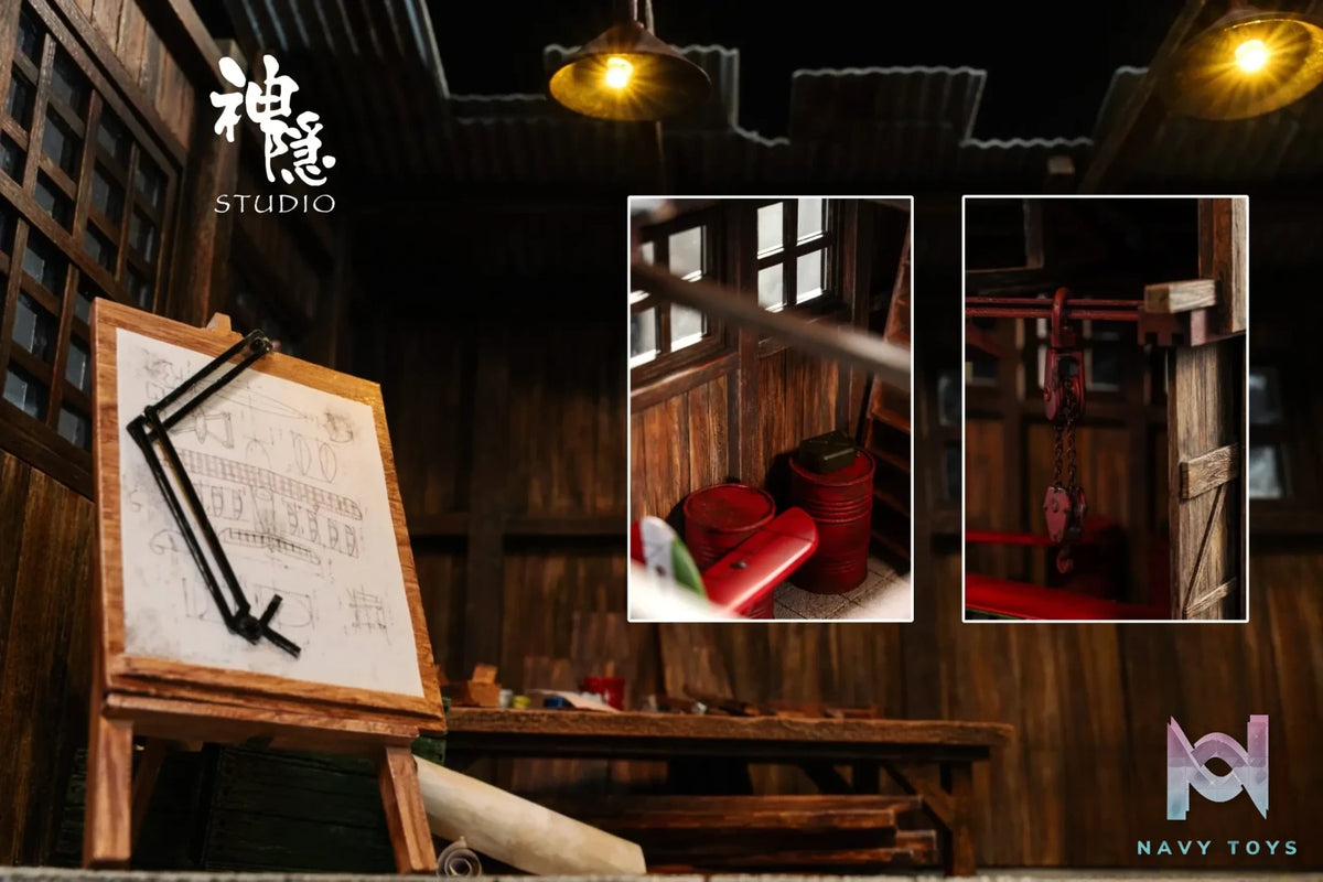 Shen Yin Studio – Porco Rosso Silhouette Moment Series Ace Pilot Marco Pagot