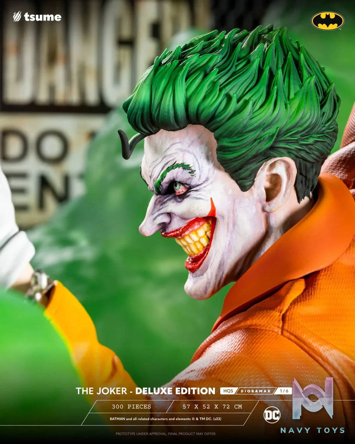 Tsume Studio – DC Comics HQS Dioramax The Joker 1/6 Scale Limited Edition Statue (Licensed)
