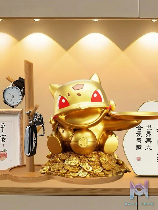Fortune Attracting Bulbasaur - Pokemon - Tian Kong Ying Xiang Studio resin statue Tian Kong Ying Xiang Studio anime figure