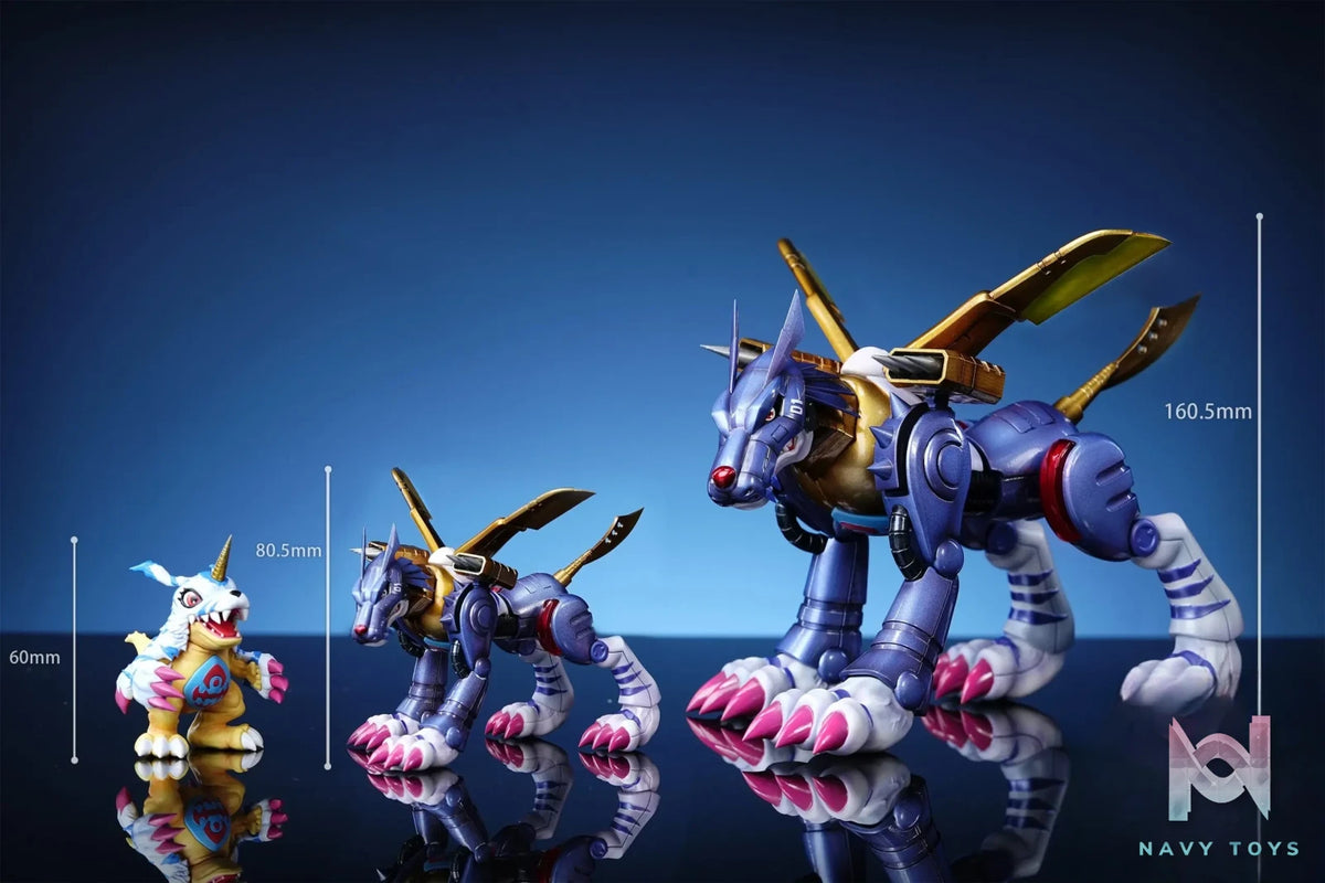 Mine Studio – Digimon Bright and Dark Round 2 – MetalGarurumon & DarkGarurumon