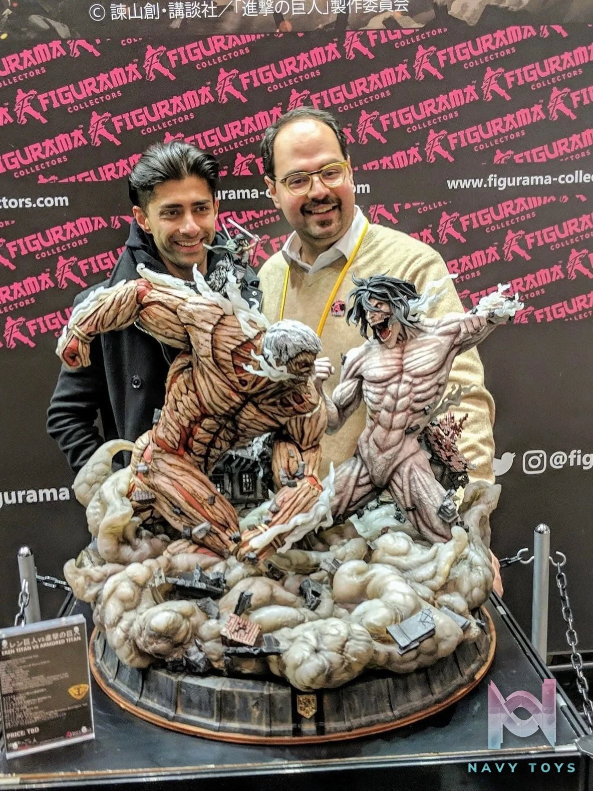 Reiner & Eren - Attack on Titan - Figurama Collectors resin statue Figurama Collectors Studio anime figure