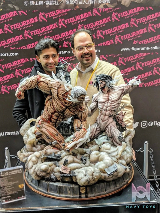 Reiner & Eren - Attack on Titan - Figurama Collectors resin statue Figurama Collectors Studio anime figure