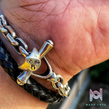 Raven Studio (silver jewelry) – Original Exclusive “Source” Raven Skull Bracelet Original