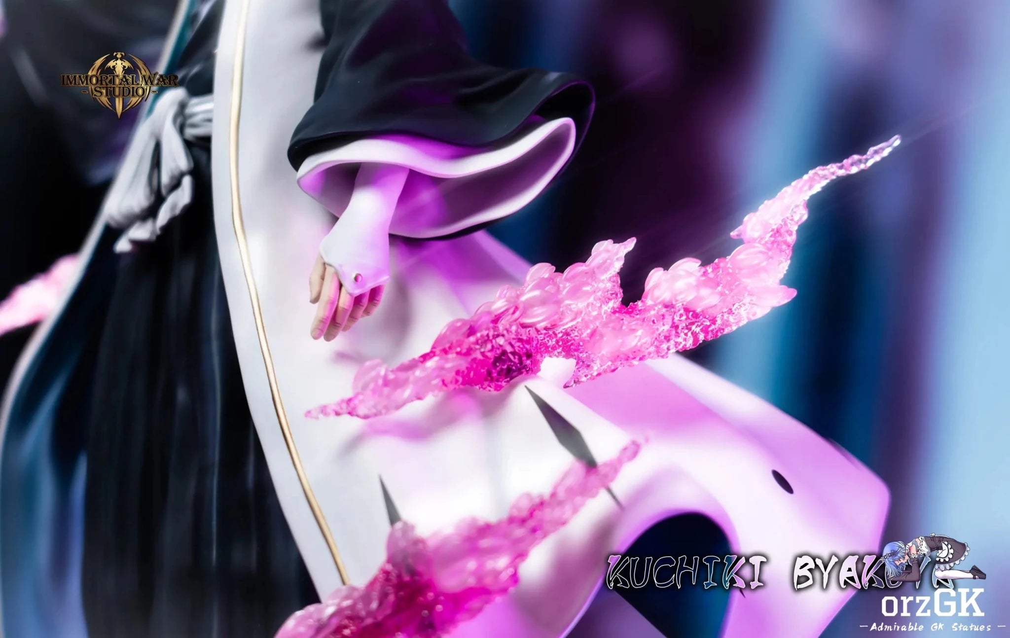 I.W Studio - Captain Series 12 Byakuya Kuchiki Bleach resin statue Navy Toys anime figure