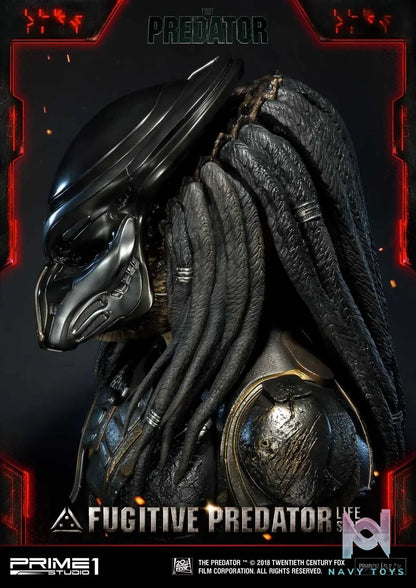 Prime 1 Studio – Life Size Bust The Predator (Film) Fugitive Predator LSTPR-01 LSTPR-01DX (Licensed)
