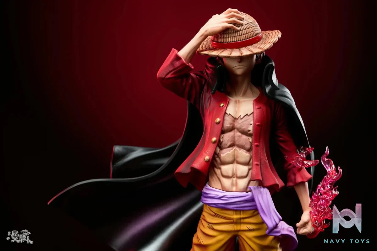 Man Zang Studio - One Piece Luffy Full Series 3 Onigashima Luffy resin statue Navy Toys anime figure