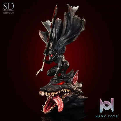Guts - Berserk - Stereoscopic Delusion Studio resin statue Navy Toys anime figure