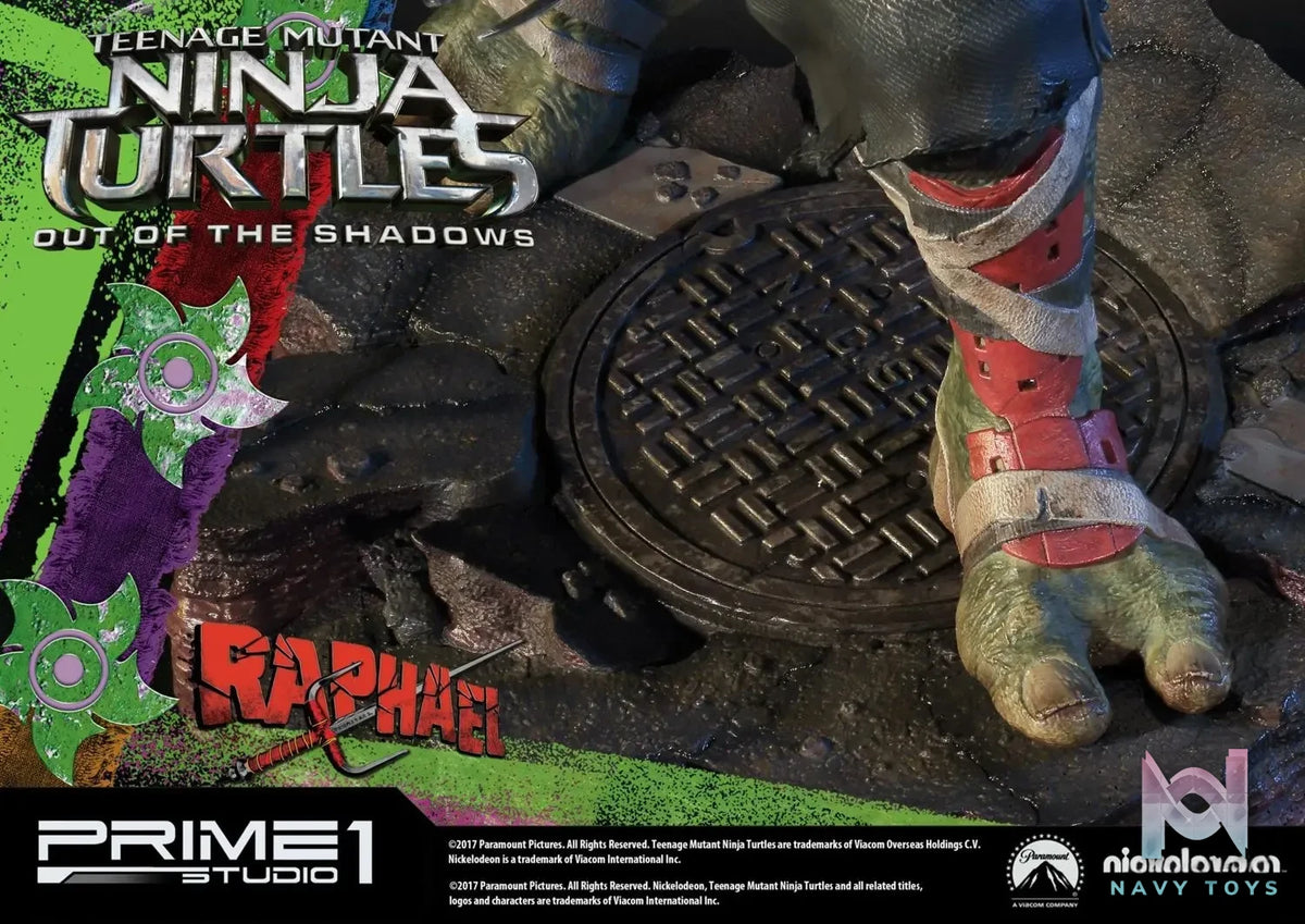 Prime 1 Studio – Premium Masterline Teenage Mutant Ninja Turtles: Out of the Shadows (Film) Raphael PMTMNT-03 (Licensed)