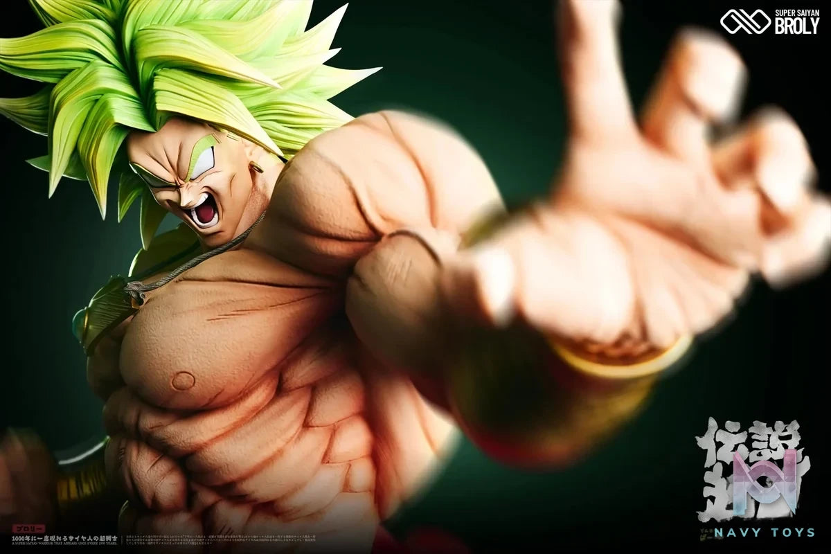 Infinite Studio - Dragon Ball 1/2 Broly resin statue Navy Toys anime figure