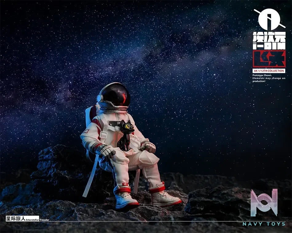 I-dimension – Original 1/12 Interstellar Traveler Action Figure Regular Version White IDIM0001 (Licensed)