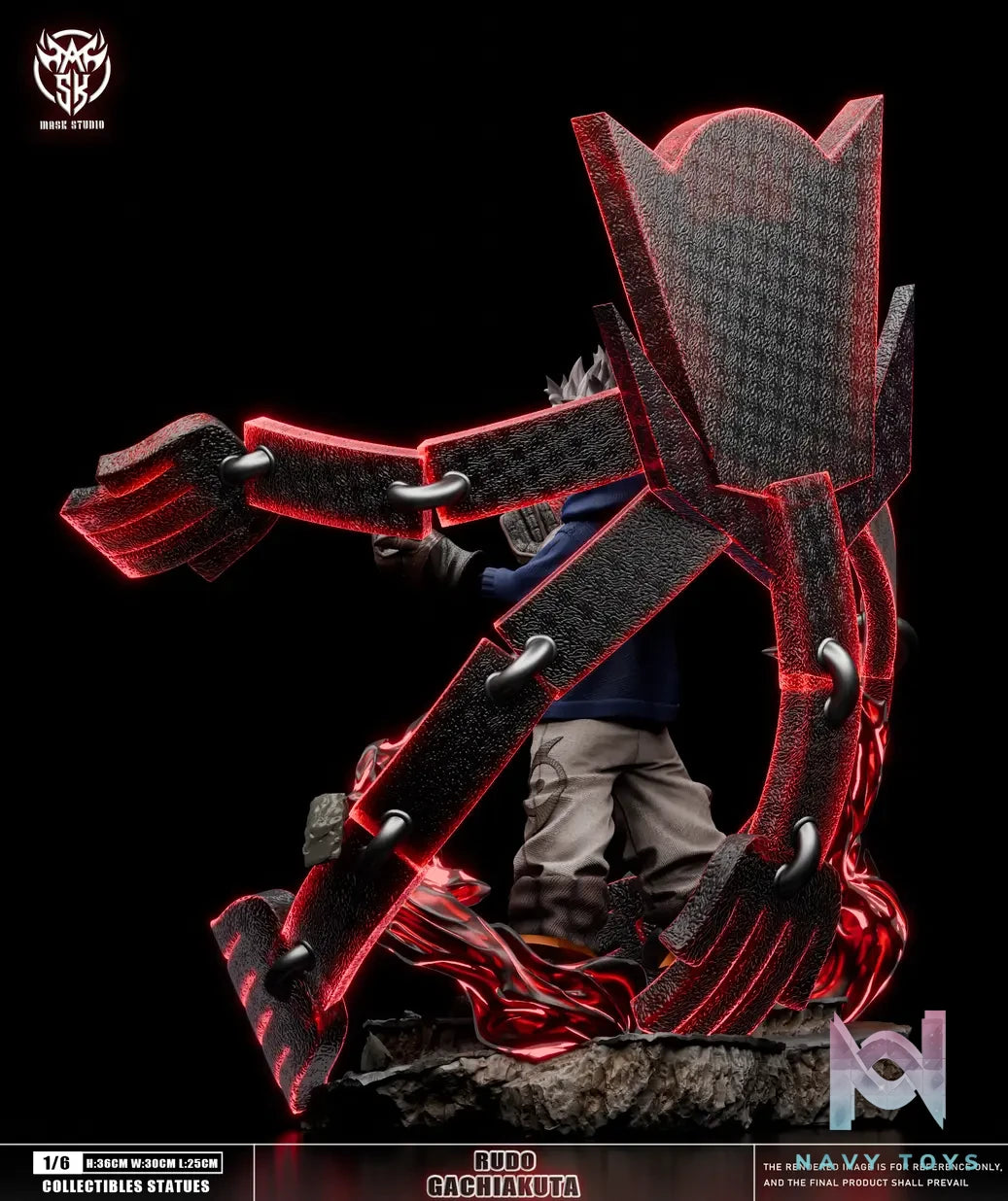 Mask Studio – GACHIAKUTA The Abyssal Berserker Rudo