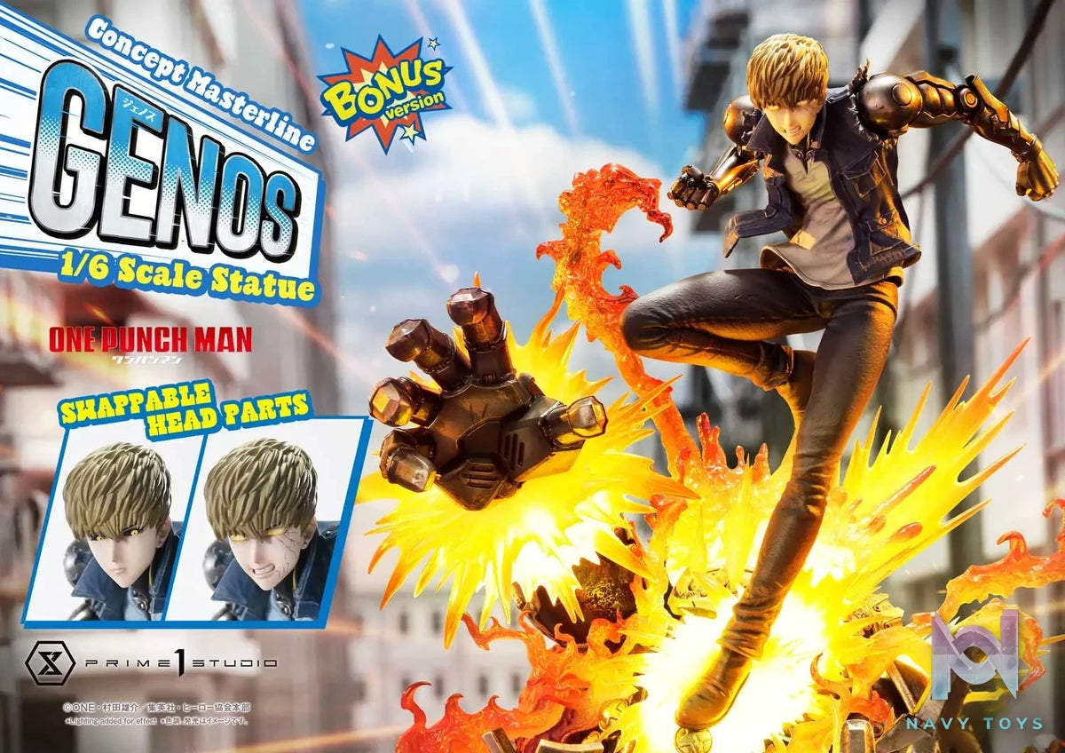 Prime 1 Studio – Concept Masterline One-Punch Man Genos CMOPM-01 CMOPM-01S (Licensed)
