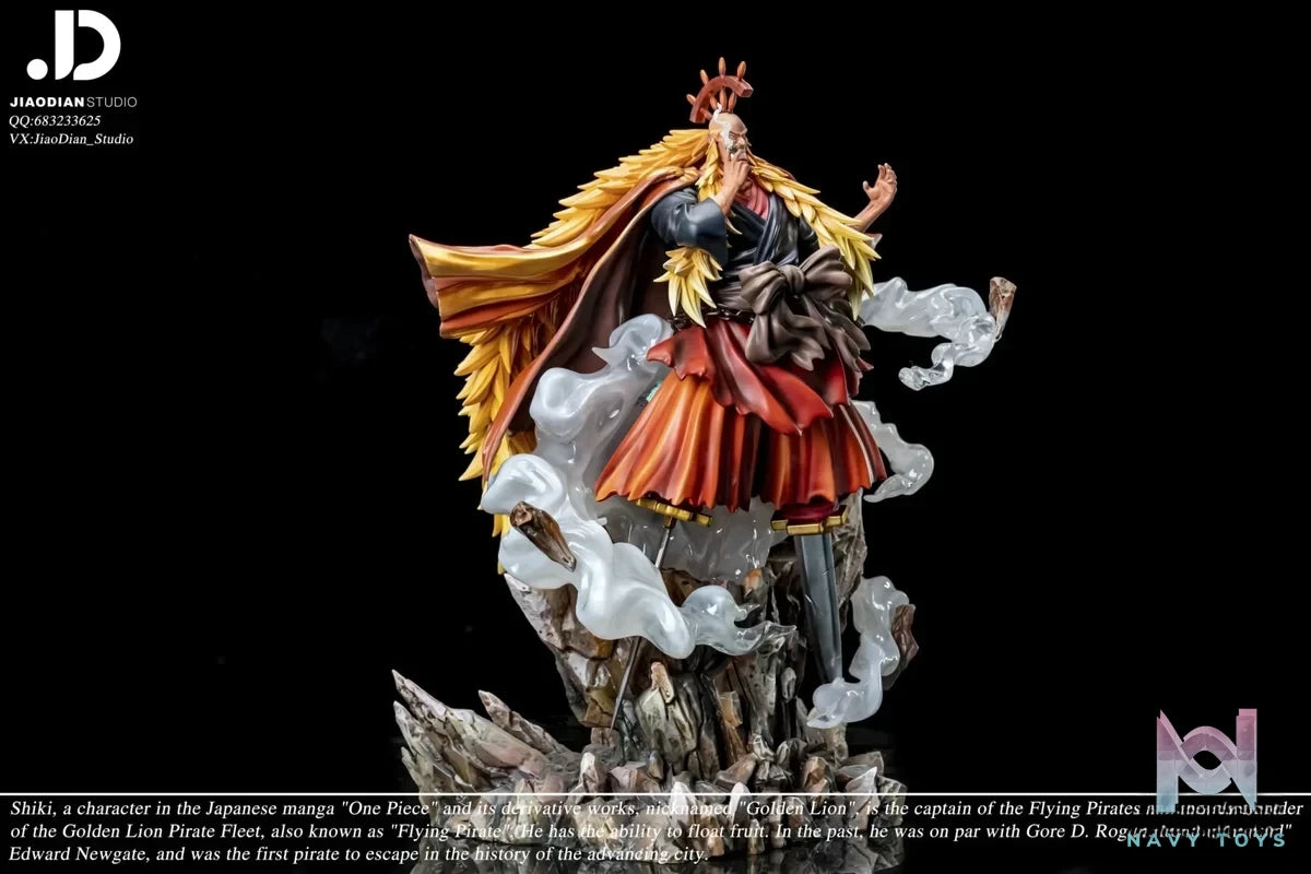 JIAO DIAN Studio - One Piece POP Series BOSS Chapter 1 Shiki resin statue Navy Toys anime figure