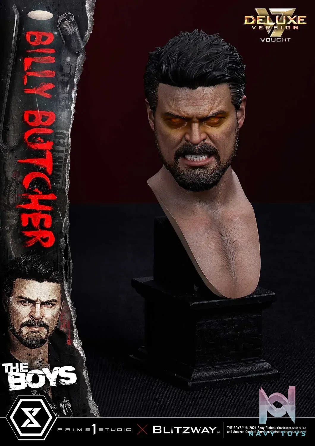 Prime 1 Studio – Premium Masterline The Boys William Billy Butcher PMTB-01 PMTB-01DX (Licensed)