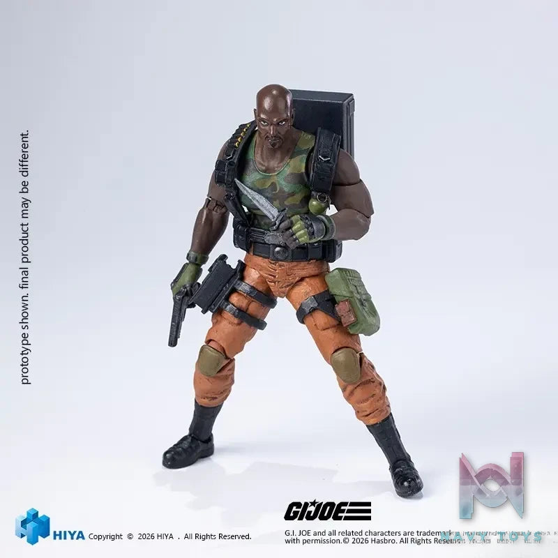 Hiya Toys – EXQUISITE MINI Series G.I. Joe Roadblock Action Figure (Licensed)