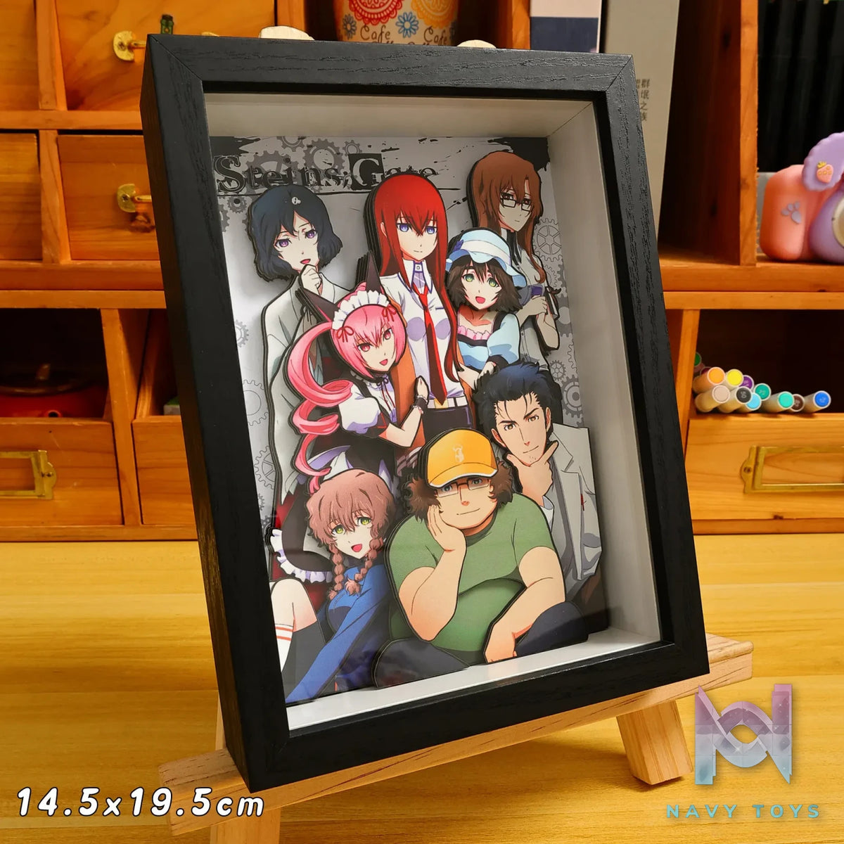 Yu Zhi Jiang Studio – Steins;Gate Multiple Characters 3D Decorative Painting Steins;Gate