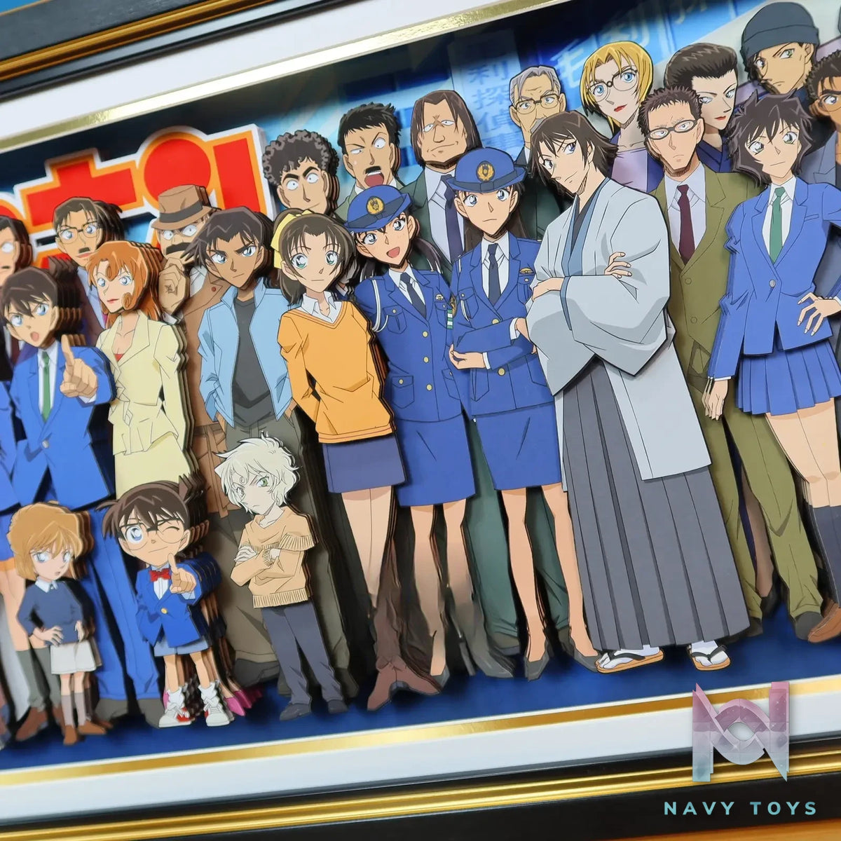 KALA HOME Studio – Detective Conan Multiple Characters #05 3D Decorative Painting Detective Conan