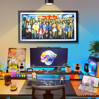 KALA HOME Studio – Detective Conan Multiple Characters #04 3D Decorative Painting Detective Conan