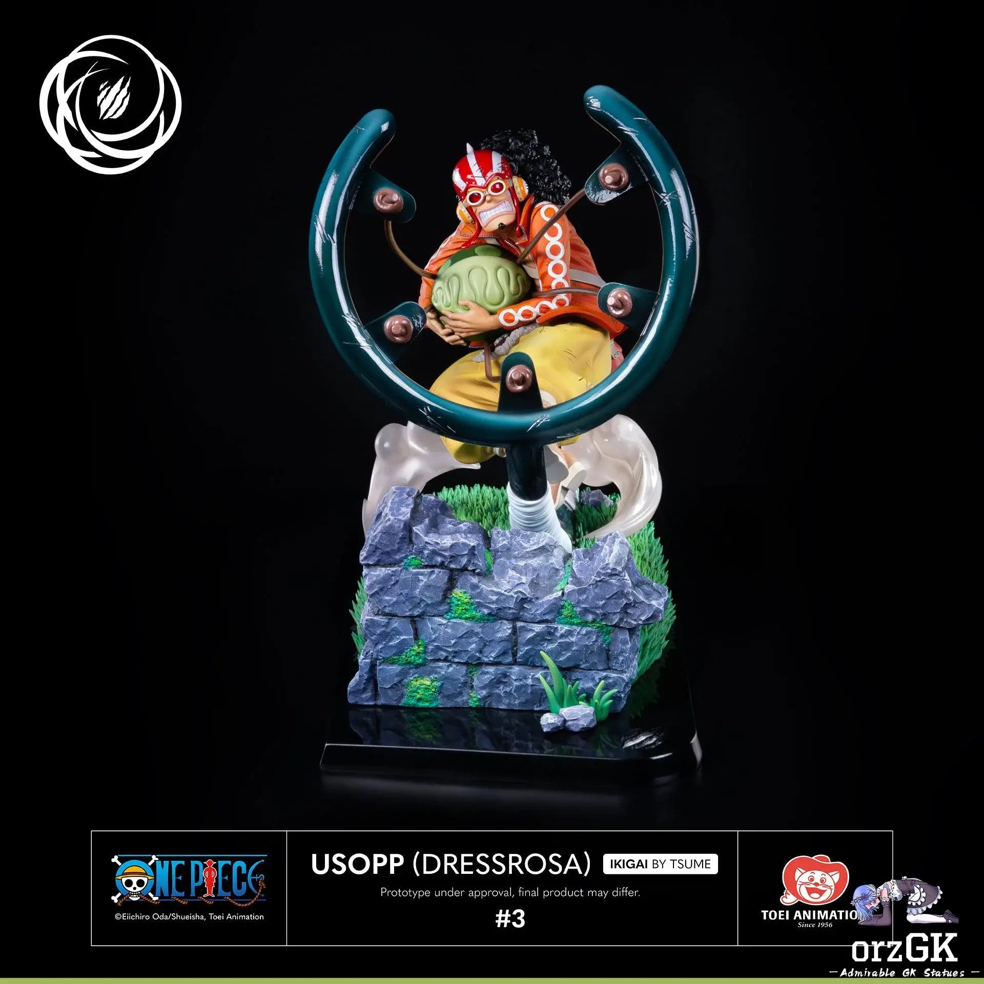 Tsume Studio - Usopp (Dressrosa) Ikigai 1/6 Scale Statue IKIGAI (Licensed) resin statue Navy Toys anime figure