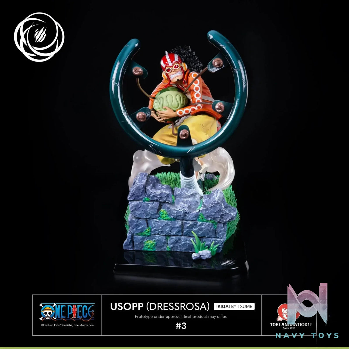 Tsume Studio - Usopp (Dressrosa) Ikigai 1/6 Scale Statue IKIGAI (Licensed) resin statue Navy Toys anime figure