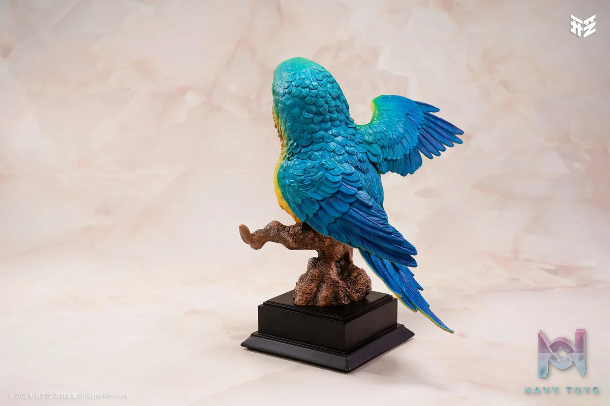 Xing Tou Yi He Studio – Jungle Catalog 001 Ara ararauna Blue-and-yellow Macaw Kotton (Licensed)