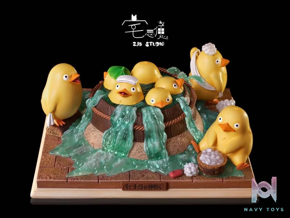 Duck Bath resin statue ZJB Studio anime figure