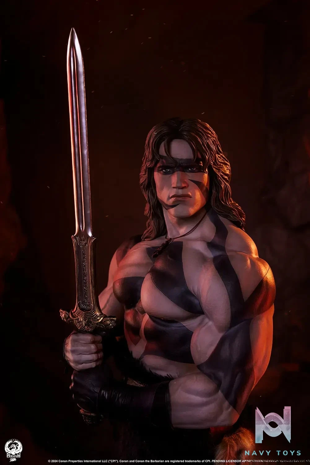 Sideshow Collectibles X Premium Collectibles Studio – Conan 1/2 Scale Elite Series Statue (Licensed)