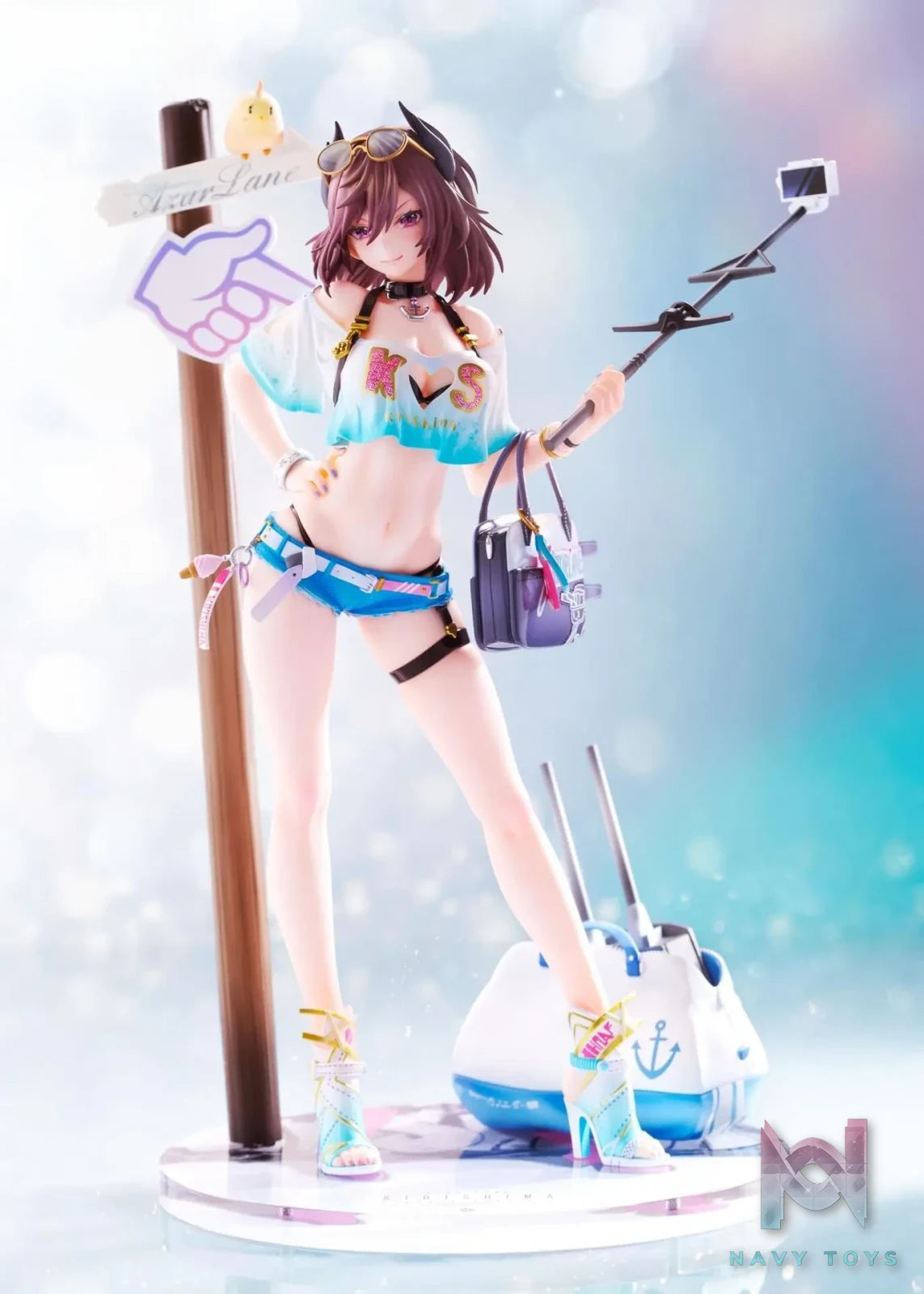 Mimeyoi – Azur Lane Kirishima -Summery Audacity- TF edition 1/7 Complete Figure (Licensed)
