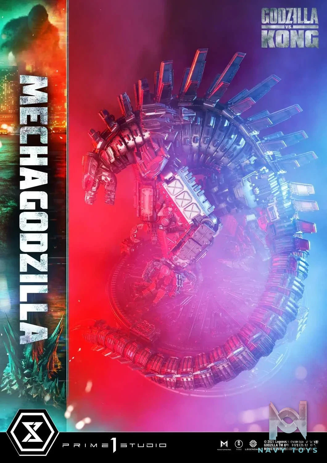 Prime 1 Studio – Ultimate Diorama Masterline Godzilla vs Kong Mechagodzilla UDMGVK-06 UDMGVK-06S (Licensed)