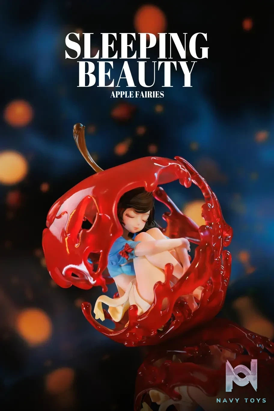 Weartdoing Studio – Original Sleeping Beauty-Apple Fairies-Red & Black & Green (Licensed)