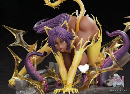 Tentacle Studio – Lightning Cat Yoruichi vs. Tentacles Bleach