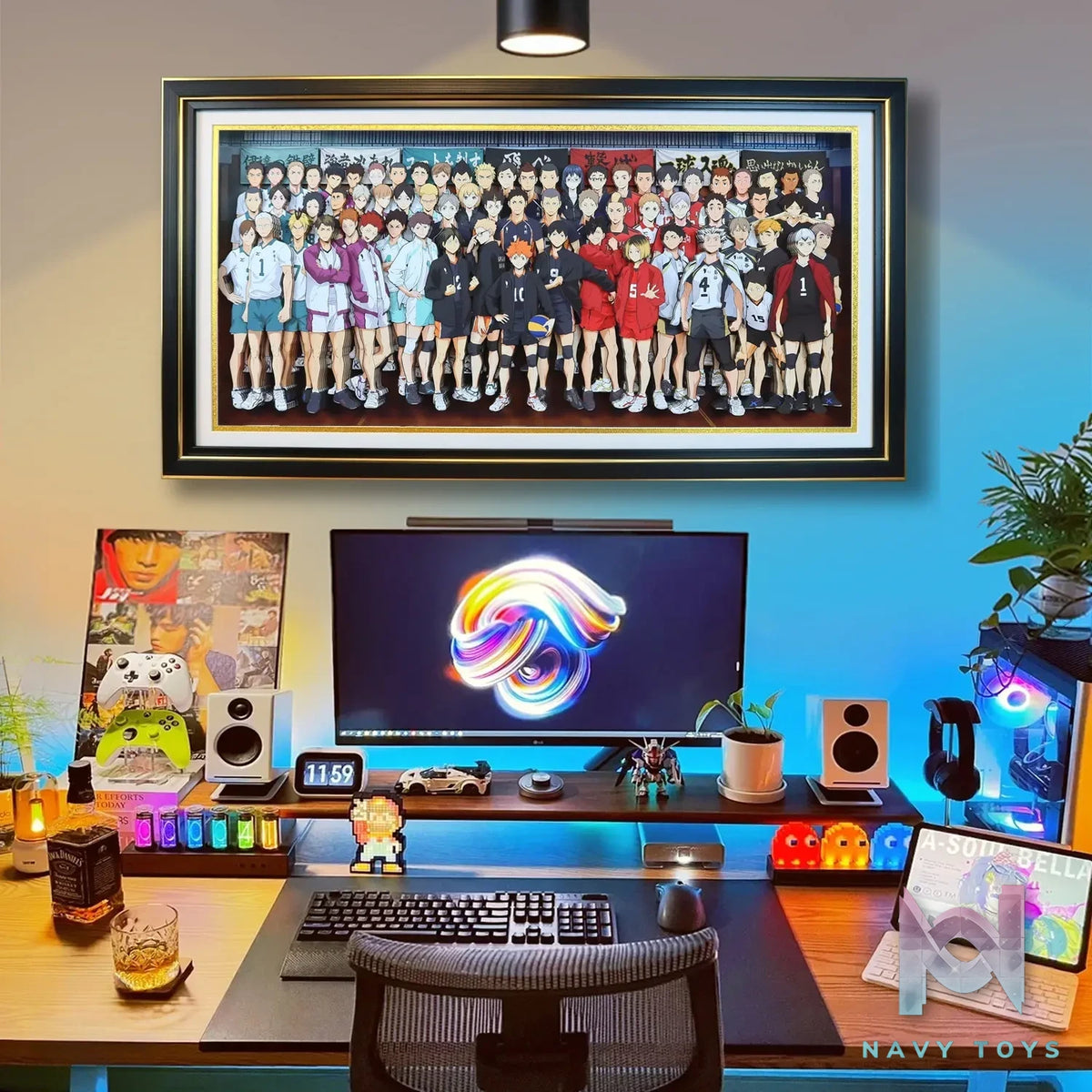 KALA HOME Studio – Haikyu!! Multiple Characters #04 3D Decorative Painting Haikyu!!
