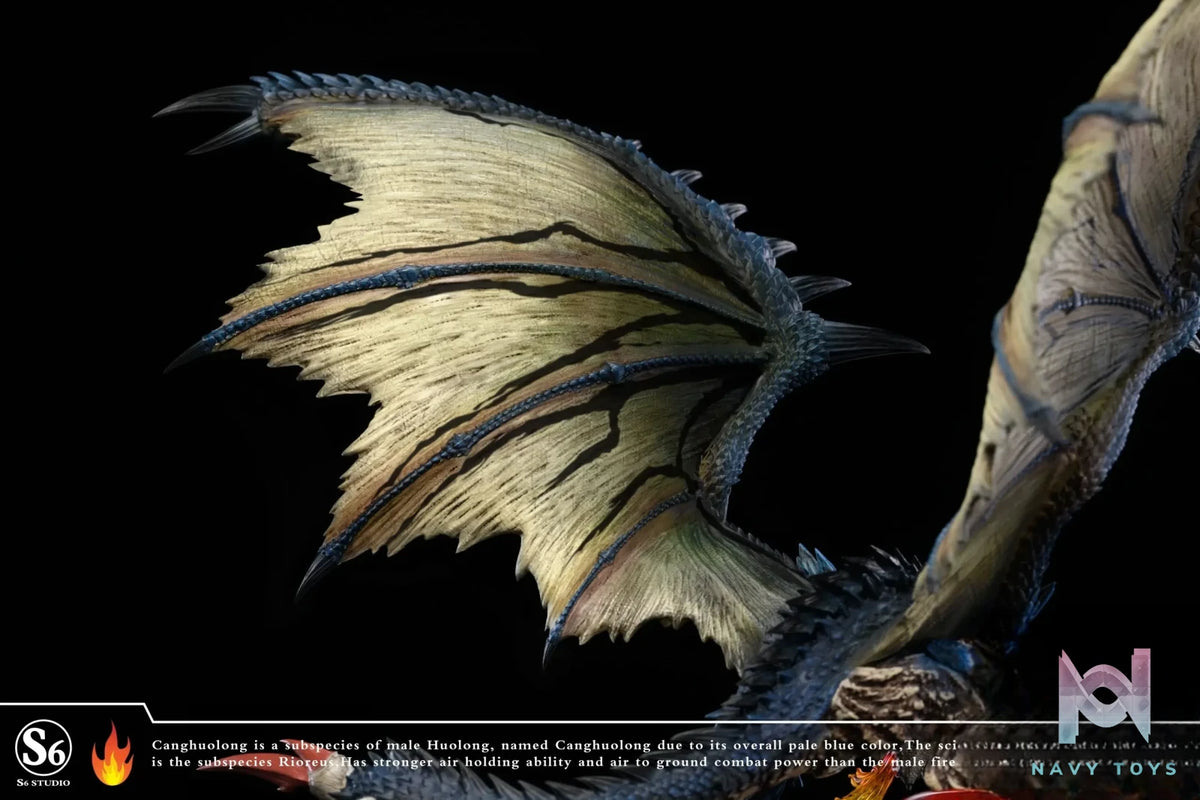 S6 Studio – Monster Hunter Series Silver Rathalos & Azure Rathalos