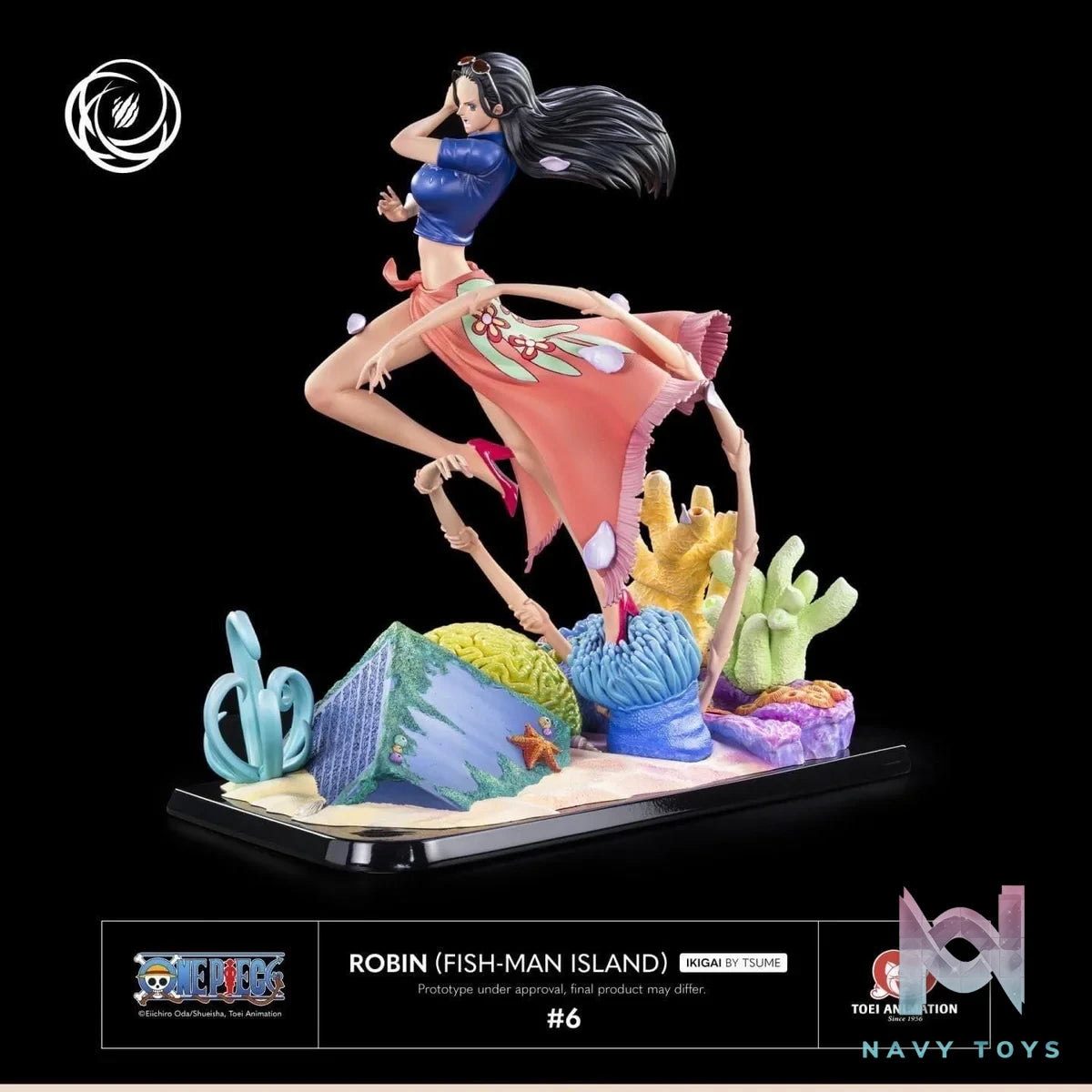 Nico Robin resin statue Tsume Art Studio anime figure