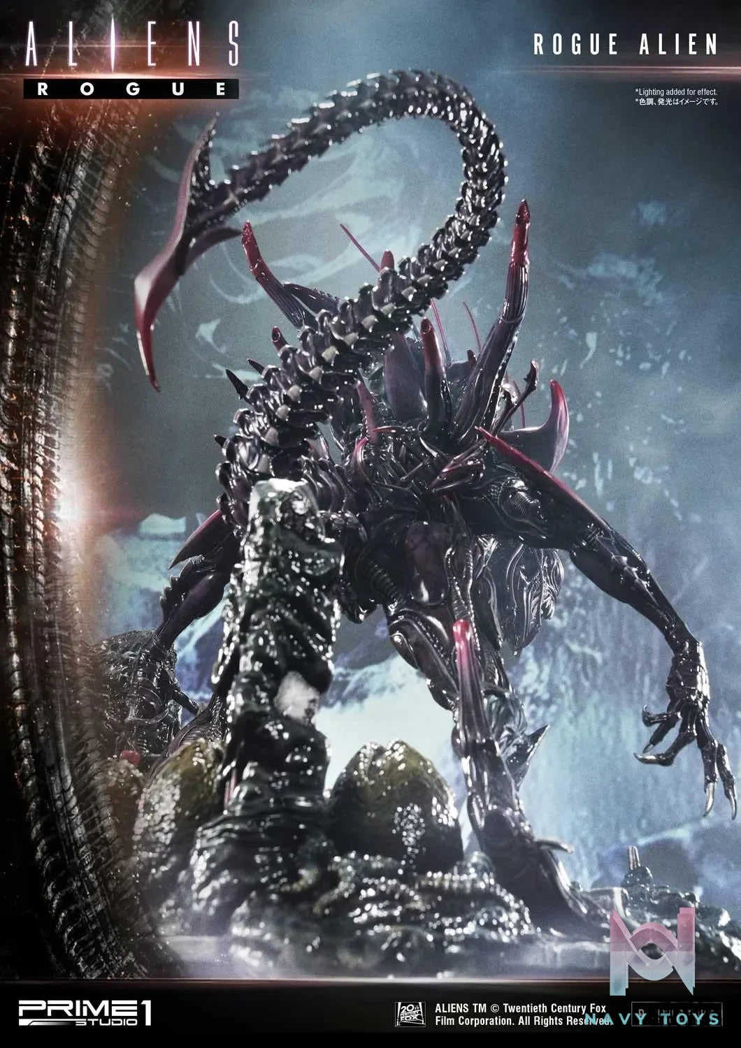 Prime 1 Studio – Premium Masterline Aliens (Comics) Rogue Alien ‘Battle Diorama’ PMDHAL-04 PMDHAL-04EX(Licensed)