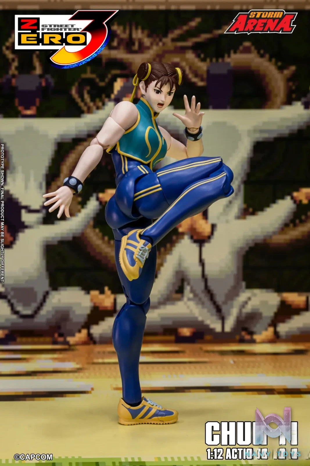 Storm Toys – STREET FIGHTER ZERO 3 CHUN LI 1/12 Action Figure SFSA06 (Licensed)