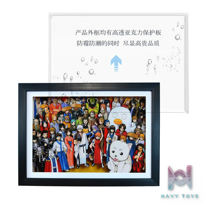 KALA HOME Studio – Gin tama Multiple Characters #02 3D Decorative Painting Gin tama