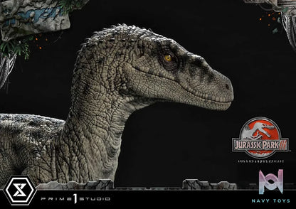 Prime 1 Studio – Legacy Museum Collection Jurassic Park III (Film) Velociraptor Female LMCJP-11 LMCJP-11S (Licensed)