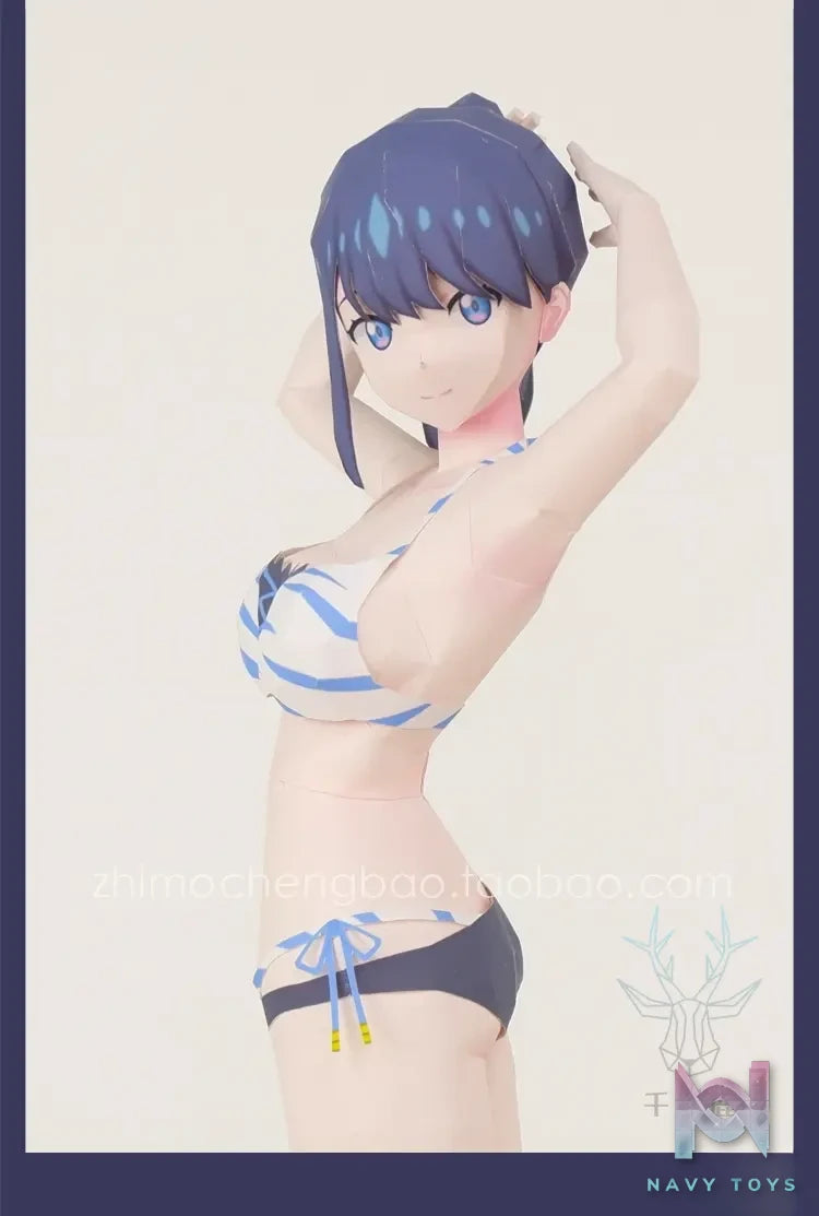 Qian Zhi Lu Studio – VTuber Series 3D Paper Model DIY