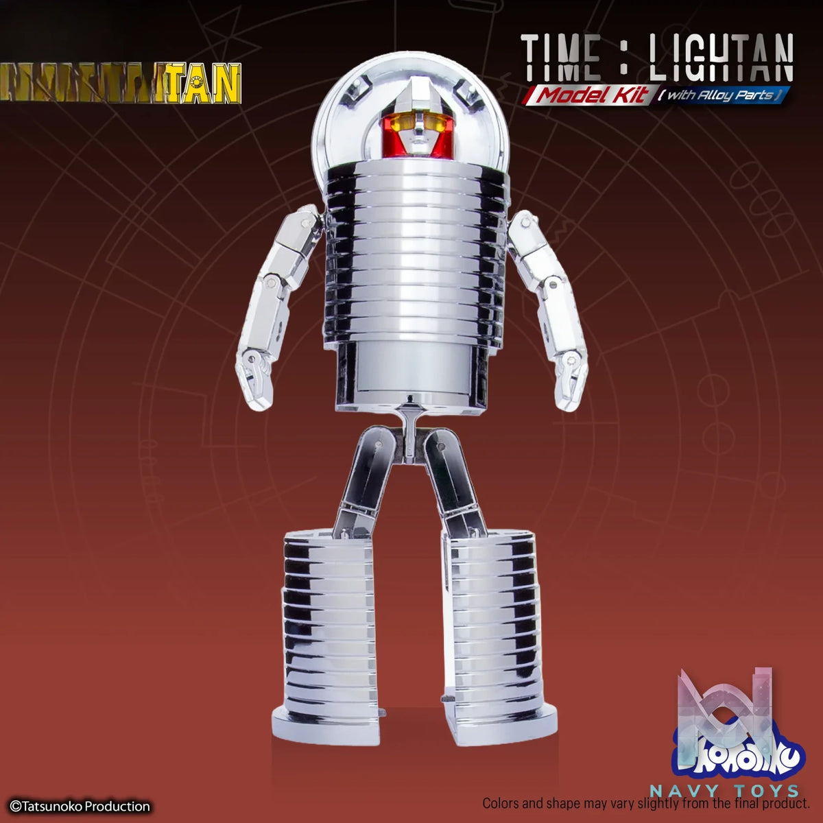 Shohoriku – Gold Lightan The Golden Warrior Time Lightan Model Kit SK0064B (Licensed)